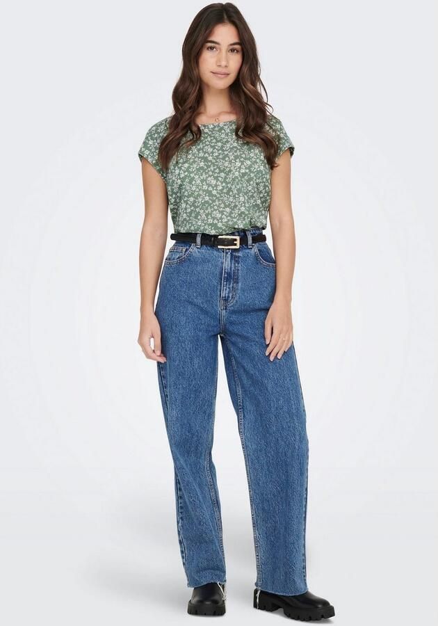 Only Relaxed fit blousetop van crêpe-kwaliteit model 'VIC' - Foto 4