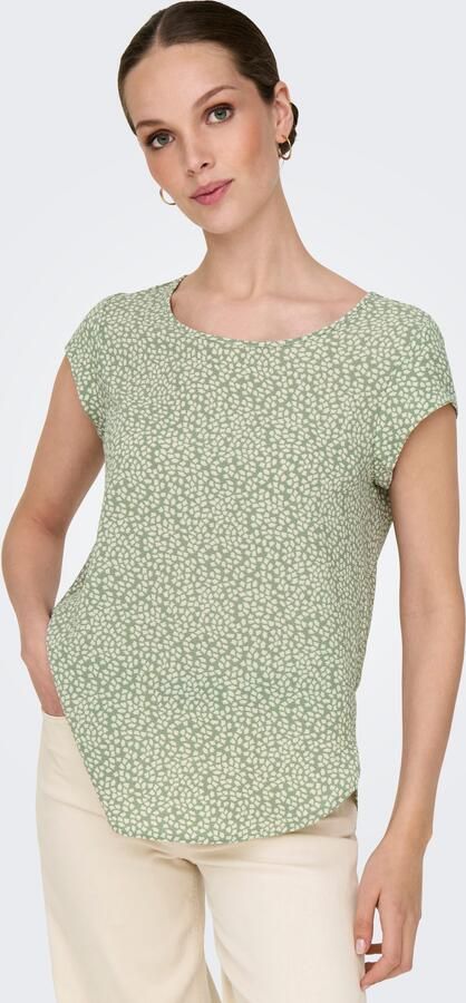 Only Relaxed fit blouseshirt in crêpe-uitvoering Model 'VIC'