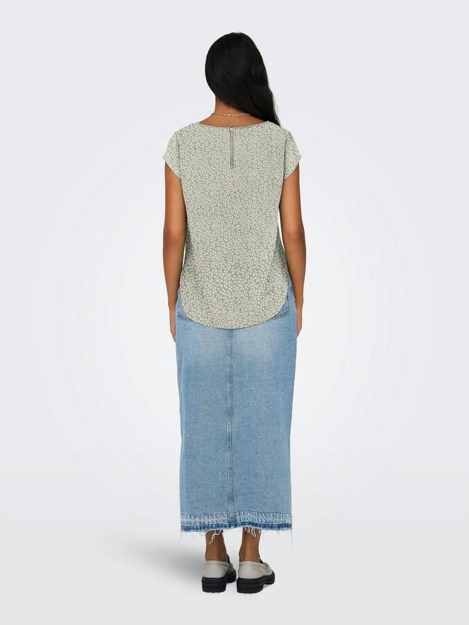Only Relaxed fit blouseshirt in crêpe-uitvoering Model 'VIC' - Foto 7