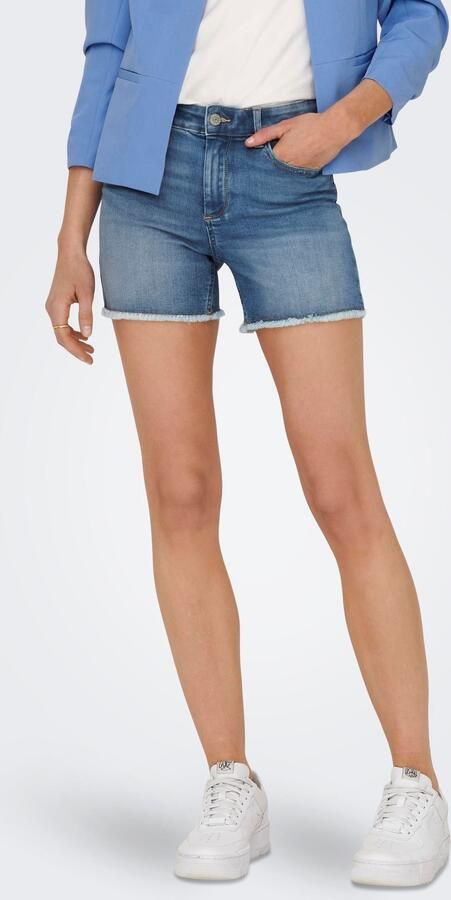 Only Korte Broek 15196303 BLUSH SHORTS-LIGHT BLUE DENIM - Foto 9