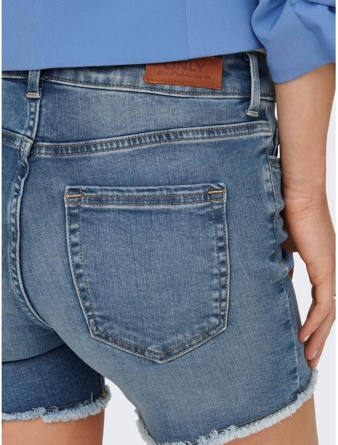 Only Korte Broek 15196303 BLUSH SHORTS-LIGHT BLUE DENIM - Foto 6