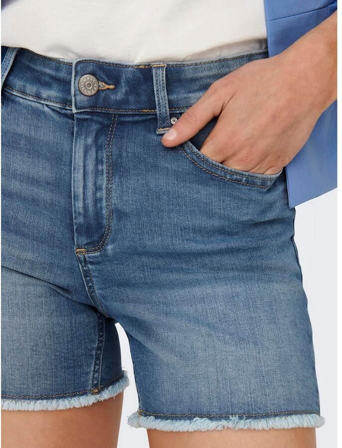 Only Korte Broek 15196303 BLUSH SHORTS-LIGHT BLUE DENIM - Foto 5