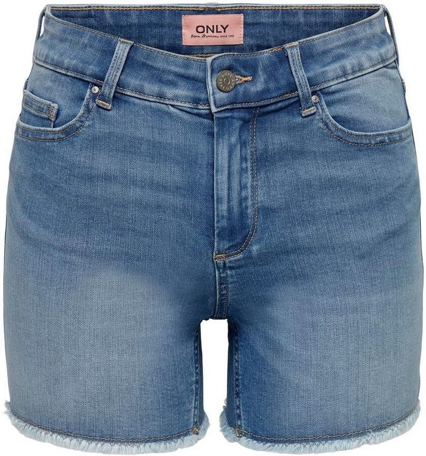 Only Korte Broek 15196303 BLUSH SHORTS-LIGHT BLUE DENIM - Foto 3