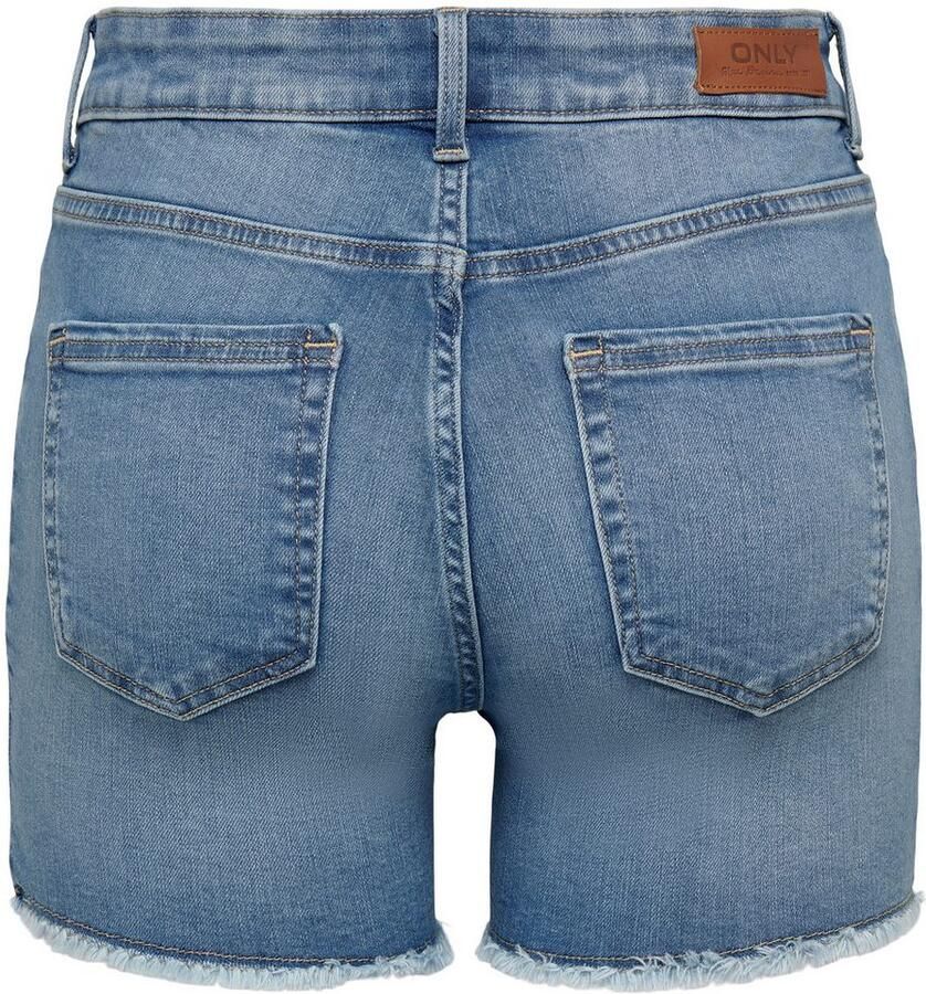 Only Korte Broek 15196303 BLUSH SHORTS-LIGHT BLUE DENIM - Foto 4