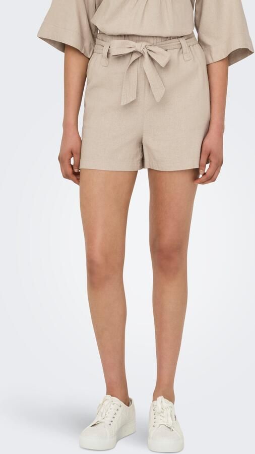 Only Short ONLCARO HW LINEN BL BELT SHORTS CC PNT - Foto 6