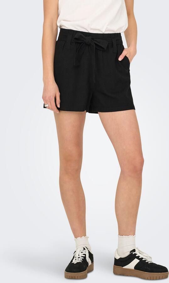 Only Short ONLCARO HW LINEN BL BELT SHORTS CC PNT - Foto 6