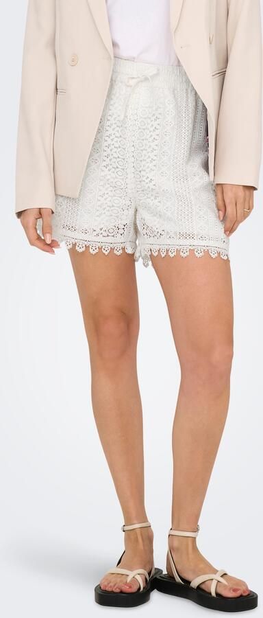 Only Relaxed fit korte broek van katoenmix model 'HELENA' - Foto 7