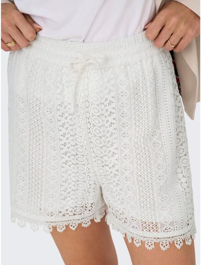 Only Relaxed fit korte broek van katoenmix model 'HELENA' - Foto 4