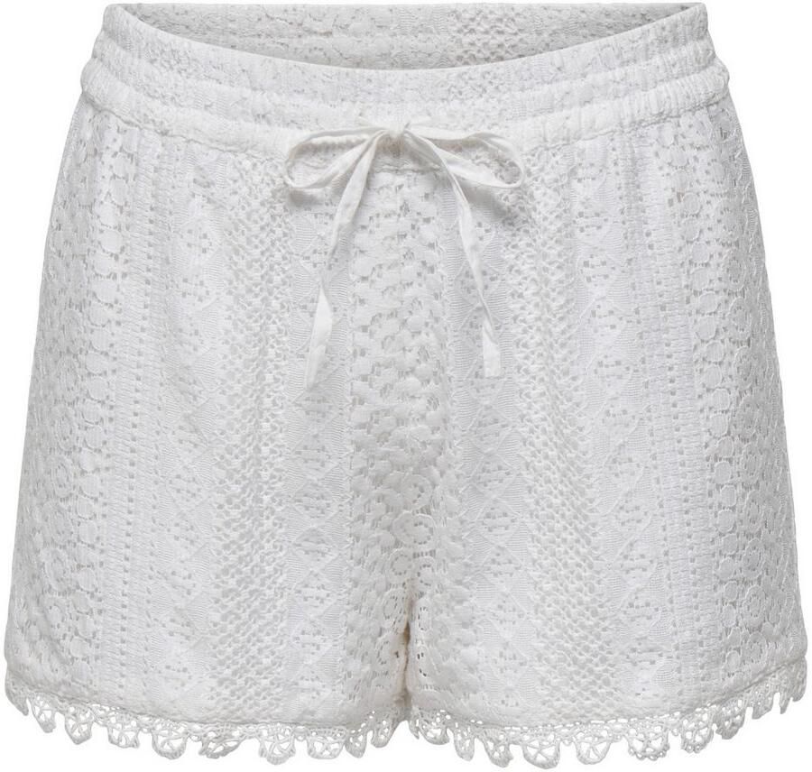 Only Relaxed fit korte broek van katoenmix model 'HELENA'