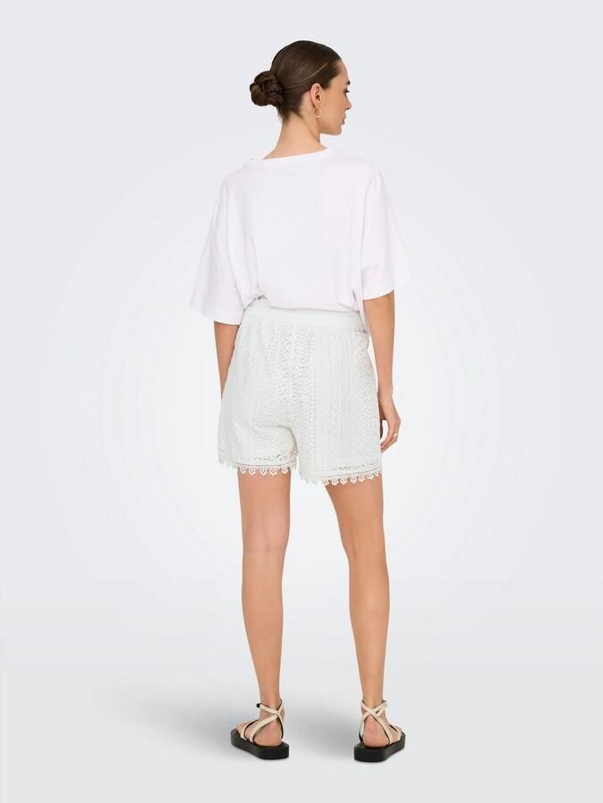 Only Relaxed fit korte broek van katoenmix model 'HELENA' - Foto 5