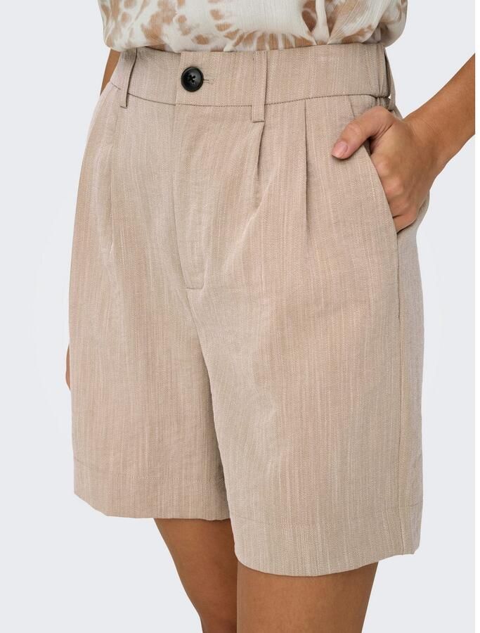 ONLY regular waist casual short beige - Foto 3