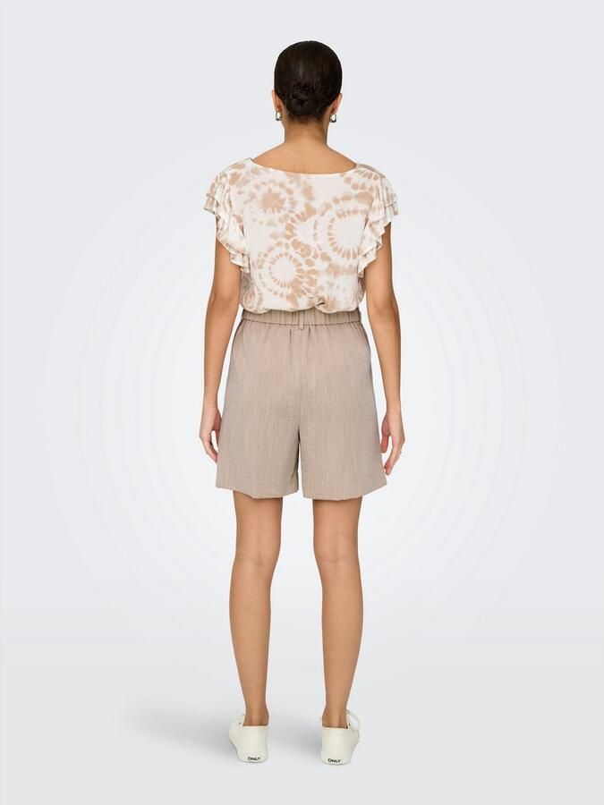 ONLY regular waist casual short beige - Foto 5