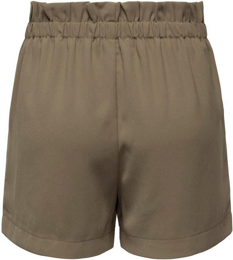 ONLY high waist loose fit short ONLNEW FLORENCE groen