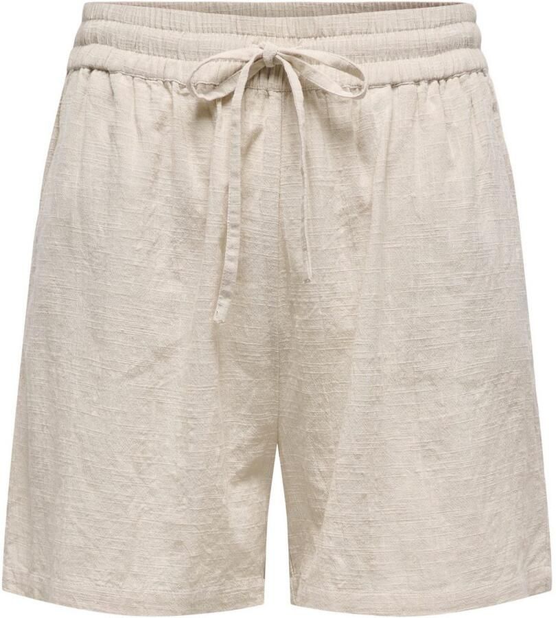 Only Loose fit korte broek van puur katoen model 'TIZANA'