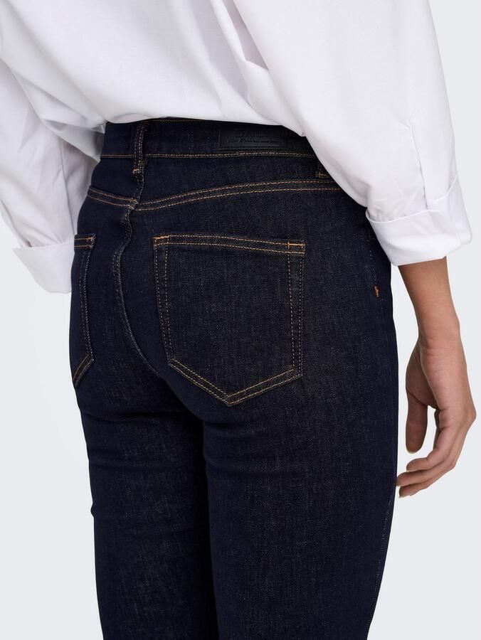 Only Skinny fit jeans ONLBLUSH MID FL STAYBLUE DNM REA023NOOS - Foto 3