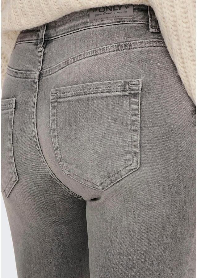 Only Skinny fit jeans ONLBLUSH MID SK AK RW DST DNM REA724NOOS met destroyed-effect