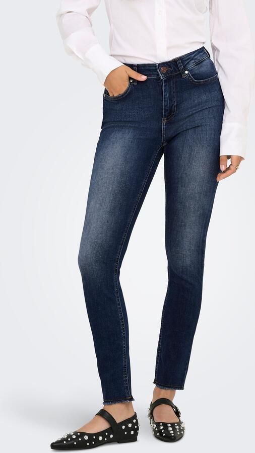 Only Skinny fit jeans ONLBLUSH MID SK ANK RW DNM REA082 NOOS - Foto 7