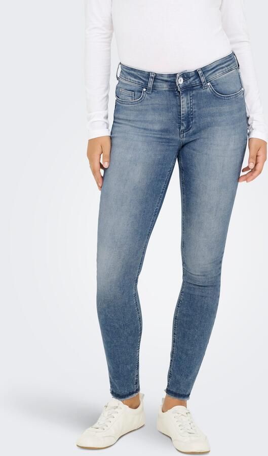Only Skinny fit jeans ONLBLUSH MID SK ANK RW DNM REA158 - Foto 6