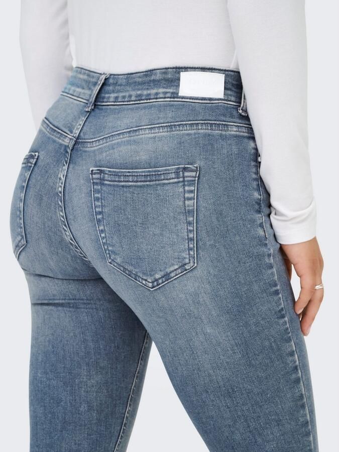 Only Skinny fit jeans ONLBLUSH MID SK ANK RW DNM REA158 - Foto 5