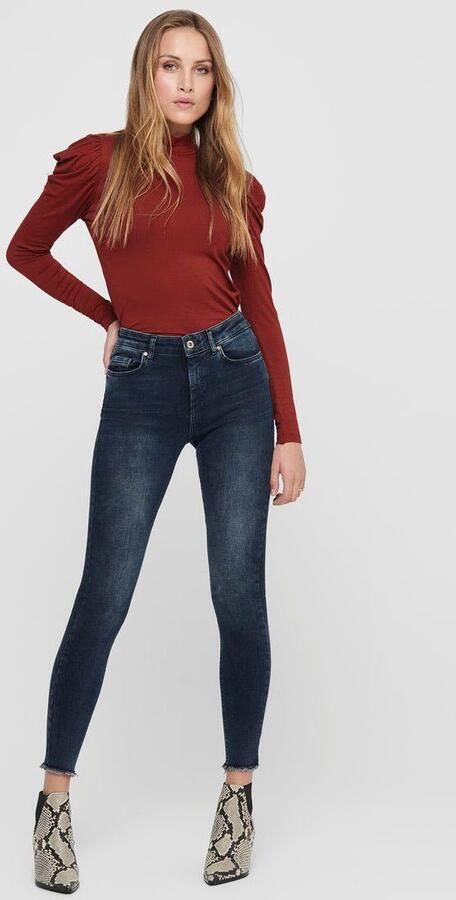 Only Skinny fit jeans ONLBLUSH MID SK ANK RW REA409 NOOS - Foto 5