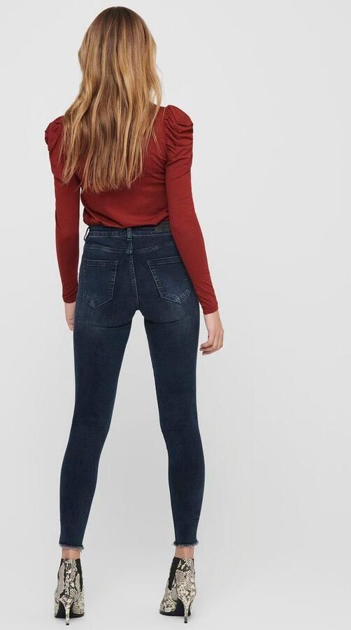 Only Skinny fit jeans ONLBLUSH MID SK ANK RW REA409 NOOS - Foto 4