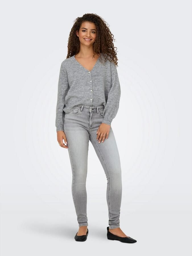 Only Skinny fit jeans ONLBLUSH MID SKINNY DNM CRO497 - Foto 5