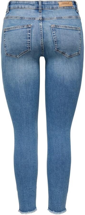 Only Skinny fit jeans ONLBLUSH MID WAIST ANK RW SKINNY DES DNM - Foto 6