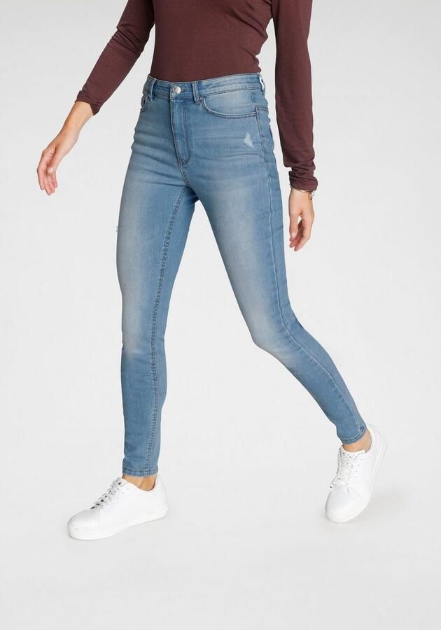 Only Skinny fit jeans ONLPAOLA – Extra strak gesneden jeans met figuurvormend silhouet - Foto 6