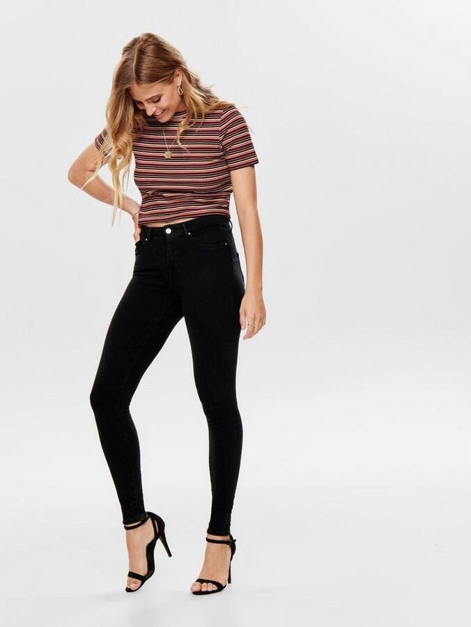 Only Skinny fit jeans ONLPOWER MID PH UP SK DNM REA3659 NOOS - Foto 5