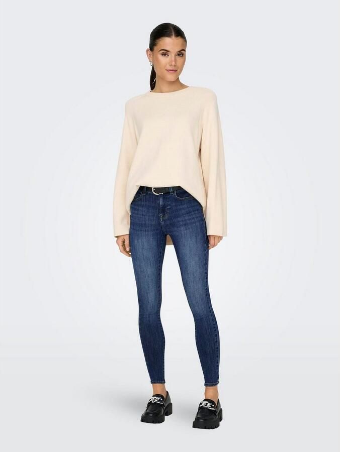 Only Skinny fit jeans ONLPOWER MID SK PUSHUP DNM TAI012 NOOS - Foto 4