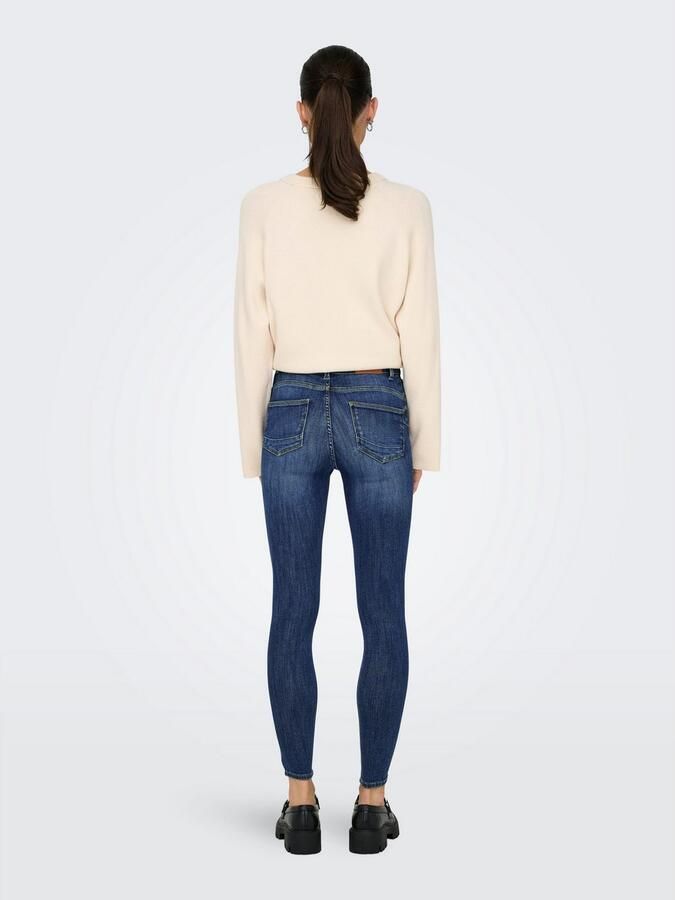 Only Skinny fit jeans ONLPOWER MID SK PUSHUP DNM TAI012 NOOS - Foto 5
