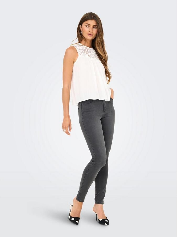Only Skinny fit jeans ONLRAY HIGH WAIST SKINNY DNM BOX - Foto 10