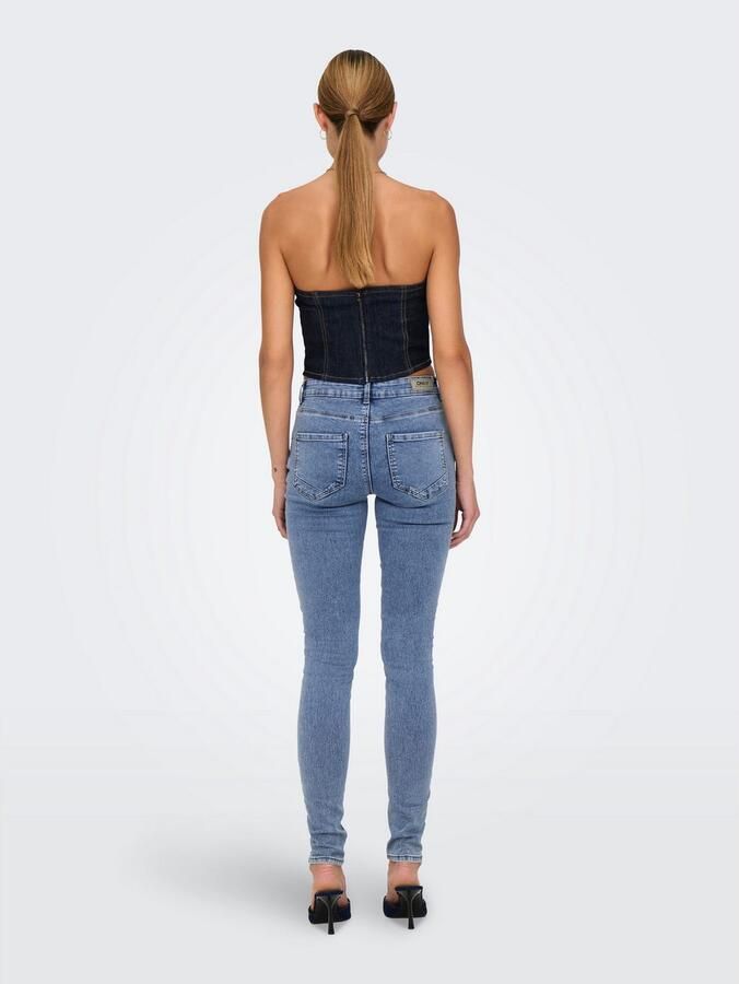 Only Skinny fit jeans ONLROYAL REG DB FYOKE SK DNM PIM - Foto 3