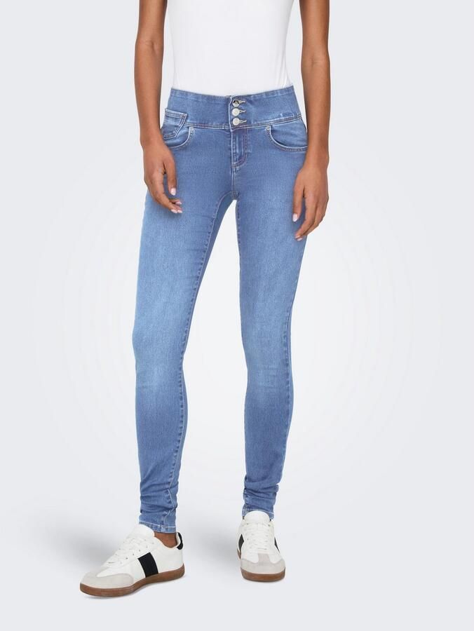 Only Skinny fit jeans ONLROYAL REG VIS BUT SK DNM PIM - Foto 3