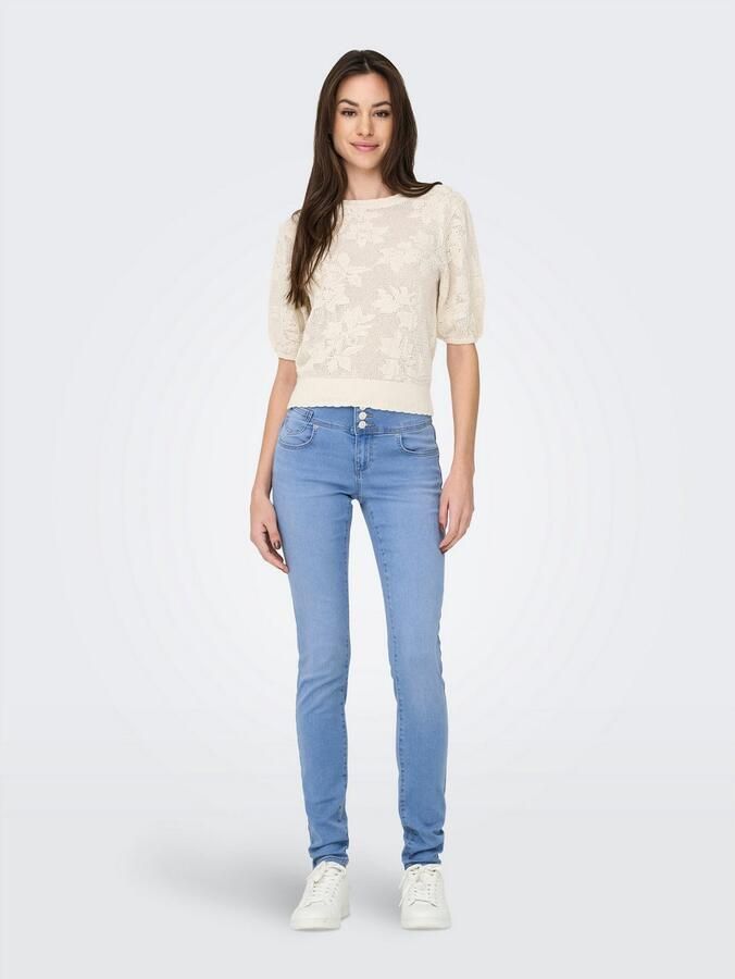 Only Skinny fit jeans ONLROYAL REG VIS BUT SK DNM PIM - Foto 5