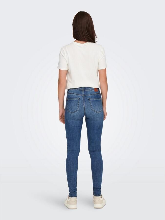 Only Skinny fit jeans ONLWAUW MID SKINNY DNM BJ370 NOOS - Foto 6