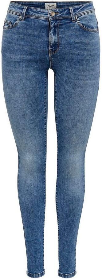 Only Skinny fit jeans ONLWAUW MID SKINNY DNM BJ370 NOOS - Foto 10