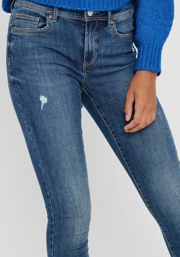Only Skinny fit jeans ONLWAUW – Skinny-jeans met destroyed-effect en stretch - Foto 4