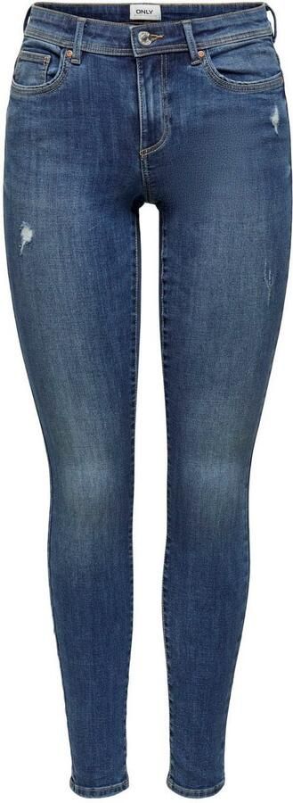 Only Skinny fit jeans ONLWAUW – Skinny-jeans met destroyed-effect en stretch - Foto 7