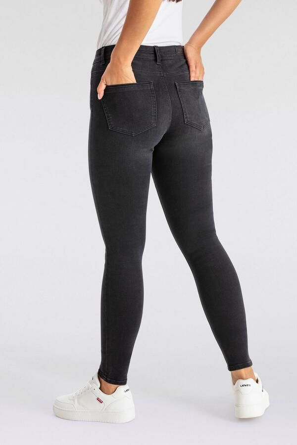 Only Skinny fit jeans ONLWOW – Skinny-jeans met stretch voor slank silhouet modieus denim skinny fit materiaalmix zonder uitsnede - Foto 2