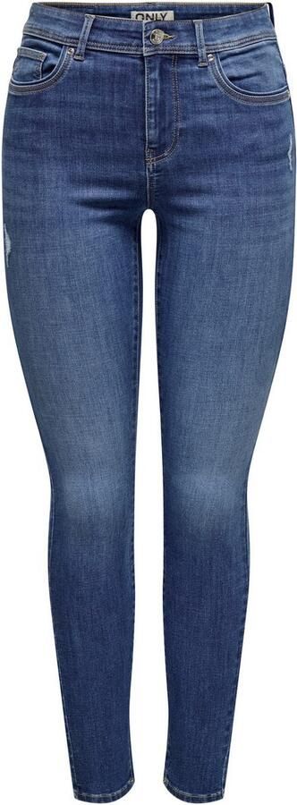 Only Skinny fit jeans ONLWOW – Skinny-jeans met stretch voor slank silhouet modieus denim skinny fit materiaalmix zonder uitsnede - Foto 3