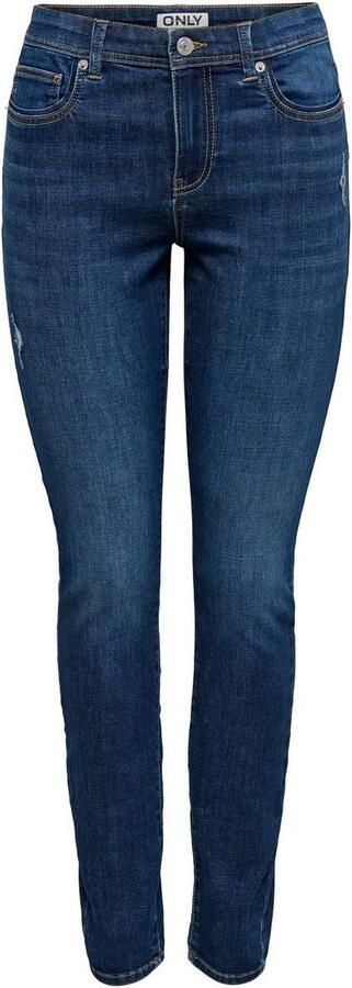 Only Skinny fit jeans ONLWOW – Skinny-jeans met stretch voor slank silhouet modieus denim skinny fit materiaalmix zonder uitsnede - Foto 3