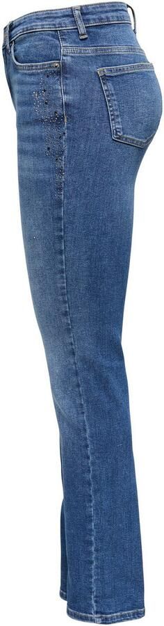 Only Slim fit jeans ONLSUI MID SLIM RHINESTONE DNM TAI - Foto 6