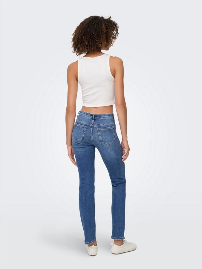 Only Slim fit jeans ONLSUI MID SLIM RHINESTONE DNM TAI - Foto 3