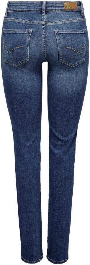 Only Flare Jeans Life REG Strt DNM DOT Blauw Blue Dames - Foto 6