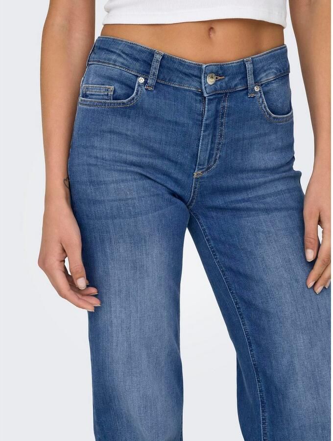 Only Straight jeans ONLBLUSH – Straight fit met klassiek 5-pocket-design straight fit denim jeans katoenmix coinpocket effen - Foto 7