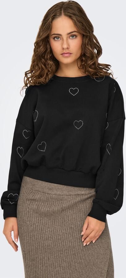 Only Sweatshirt ONLBERIT L S O-NECK SWT - Foto 3