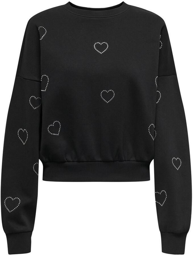 Only Sweatshirt ONLBERIT L S O-NECK SWT