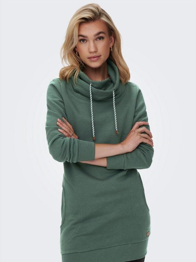 Only Sweatshirt ONLBETTE L S LONG HIGH NECK SWT - Foto 4