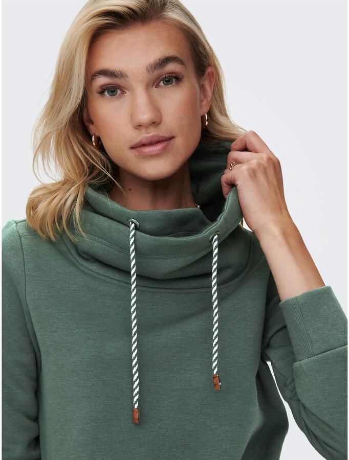 Only Sweatshirt ONLBETTE L S LONG HIGH NECK SWT